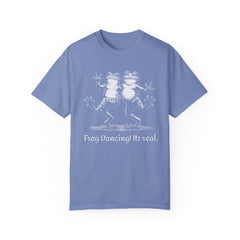 Frog Dancing Its Real, Retro Graphic Shirt, 90s Frog Tee, Nature Shirt, Dancing Frog Tee, Frog Lovers, Vintage Style Relaxed Fit T-shirt