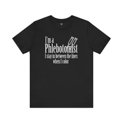 Phlebotomist Humor Tee, Funny Medical Shirt, Nurse Gift, Blood Tech Wear, Cute Phlebotomy Humor, Healthcare Apparel