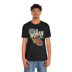 LA Woman, The Doors - Graphic Unisex Jersey Short Sleeve Tee