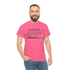 Nuclear Submarine Propulsion Explained Tee, Science Shirt, Geeky Gift, Educational Apparel, STEM Fashion, Nerdy T-Shirt