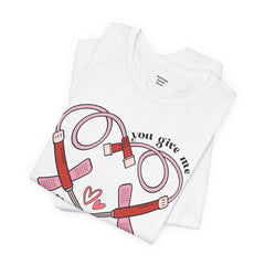 Phlebotomist Heart Butterflies Tee