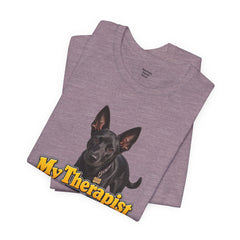My Therapist Has A Wet Nose Personalized with your dog(s) image T-Shirt