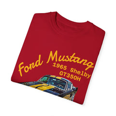 Retro Ford Mustang 1965 Shelby GT350H Unisex Comfort Colors Garment Dyed T-Shirt