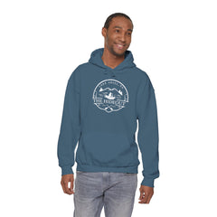 The Hideout Adventure Hoodie – Lake Ariel, PA Mountain Graphic Hooded Sweatshirt