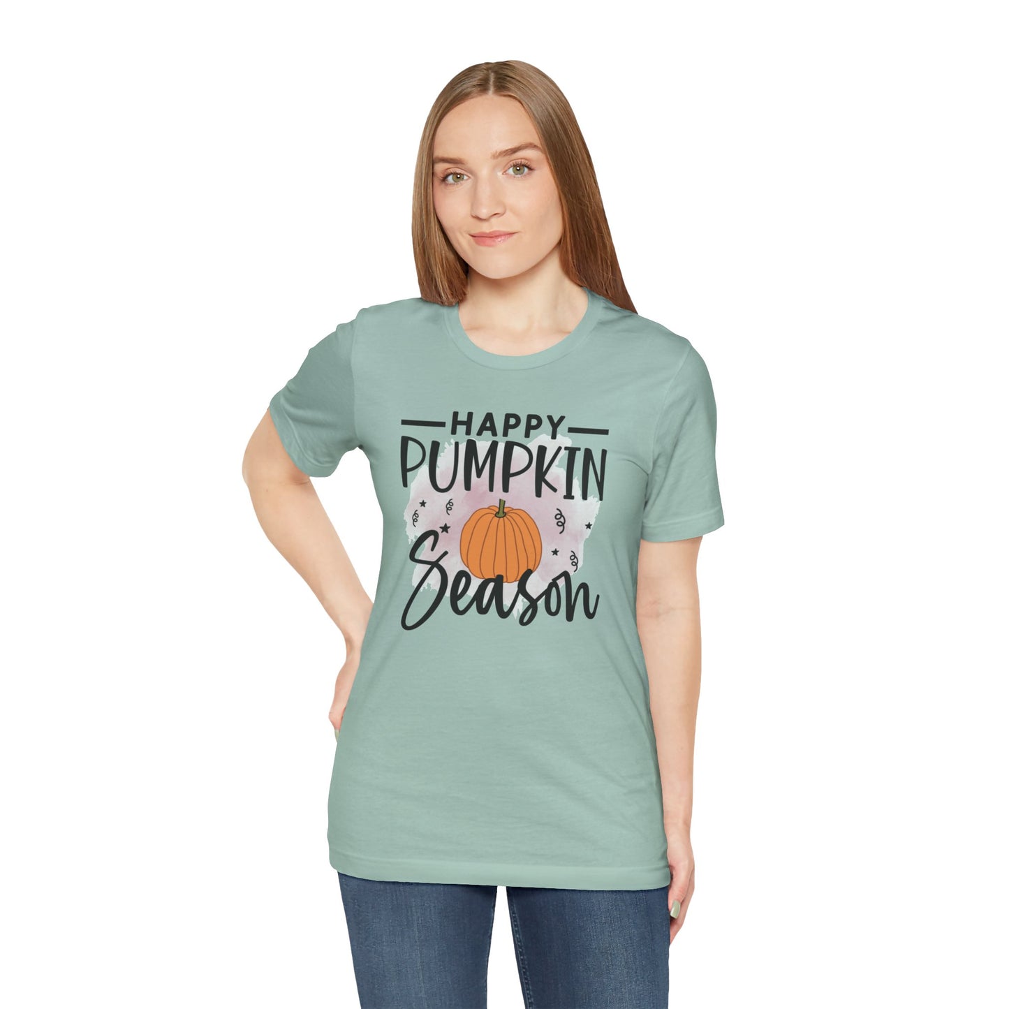 HAPPY PUMPKIN SEASON - Unisex Jersey Short Sleeve Tee