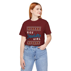 NICE JEWISH GIRL - Unisex Jersey Short Sleeve Tee