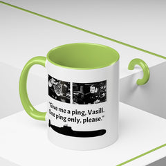 Mug - Hunt For Red October Fan Mug, Sean Connery Gift, Submarine Movie Fan Gift