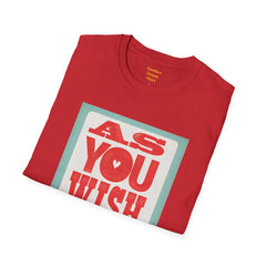 AS YOU WISH -  Unisex Softstyle T Shirt, Christmas Gift, Westley, Buttercup, Princess Bride, Gift for Him, Gift For Her, Iconic Movie Shirt.