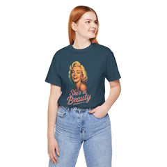 Vintage Marilyn Monroe Shes A Beauty Unisex Tee