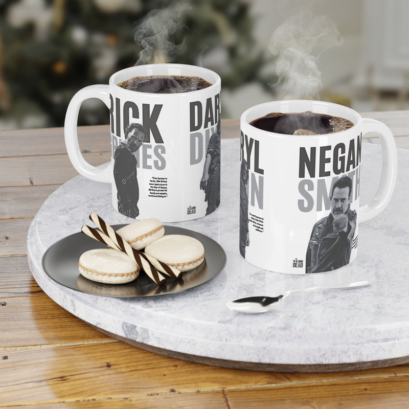 Rick Daryl Negan Mug (11oz\15oz\20oz) Three Character Images