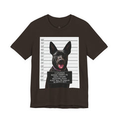 K9 Mugshot Personalized with your Dog T-Shirt
