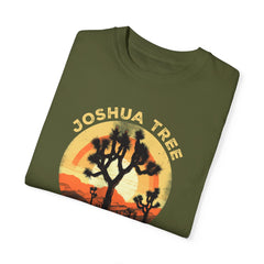 Joshua Tree National Park Graphic, Comfort Colors Soft Relaxed Fit Unisex Garment-Dyed T-shirt