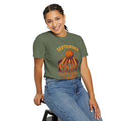 Earth, Wind & Fire Inspired Unisex T-Shirt, September Celebration Tee, Music Lover Gift, Vintage Style Top, Concert Shirt