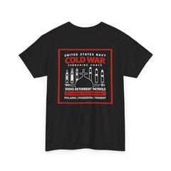 United States Cold War Submarine Deterrent Patrols Graphic T-Shirt