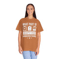 What Part of Battery Cells Don't You Understand, Comfort Colors Unisex Garment-Dyed T-shirt