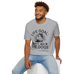 Dog Lover Life Goal Pet ALL The Dogs T-Shirt