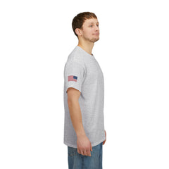 SUBMARINER RED Friday T Shirt with Fouled Anchor, American Flag, FBM / Boomer Silhouette. Remember Everyone Deployed, Dolphins
