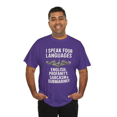Funny United States Submarine Multilingual T-Shirt
