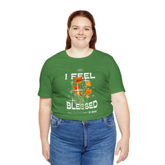 I Feel Blessed Tee - Positive Vibes Floral