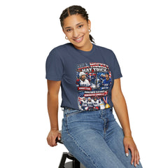 Hockey Hat Trick T-Shirt — USA Men's, Women's & Paralympic Gold Tribute 2026