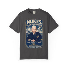 Nukes I Am Your Father Vintage United States Navy Nuclear Power Submarine Graphic T-Shirt