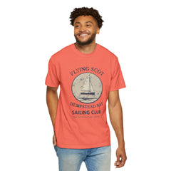 Hempstead Bay Sailing Club T‑Shirt — Flying Scot Hempstead Bay Vintage Sailboat Tee