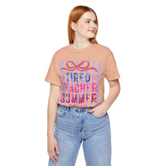 Tired Teacher Summer Club Tee
