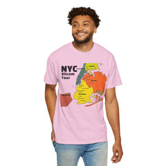 NYC Sitcoms Tour Comfort Colors T-shirt - Unisex Garment-Dyed