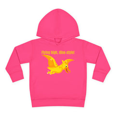 Flying high, dino-style! - Toddler Pullover Fleece Hoodie