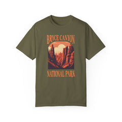 Bryce Canyon National Park Graphic, Comfort Colors Soft Relaxed Fit Unisex Garment-Dyed T-shirt