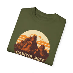 Capitol Reef National Park Graphic, Comfort Colors Soft Relaxed Fit Unisex Garment-Dyed T-shirt