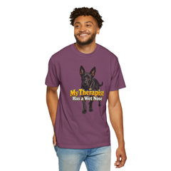 My Therapist Has a Wet Nose Personalized with your dog(s) image T-Shirt