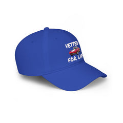 Vetted For Life Hat — Vintage Red Car Baseball Cap