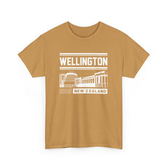 Wellington New Zealand Cities of The World Series Unisex Heavy Cotton Tee