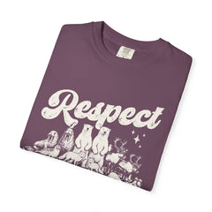 Polar bears, walrus, Arctic fox, reindeer (caribou), seals, beluga whales, narwhal Respect the Locals T-Shirt