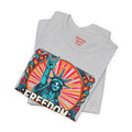 July 4th Statue Of Liberty Freedom - Graphic Unisex Short Sleeve Tee