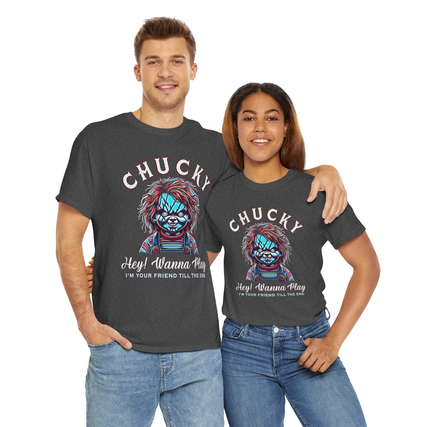 Chuck The Man Child - Unisex Heavy Cotton Tee