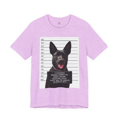K9 Mugshot Personalized with your Dog T-Shirt