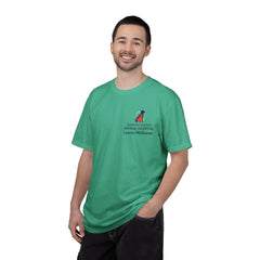 Lauren McGowan Front Logo Back Graphic Baldwin Harbor Animal Hospital "Who Let the Cats Out?" T Shirt