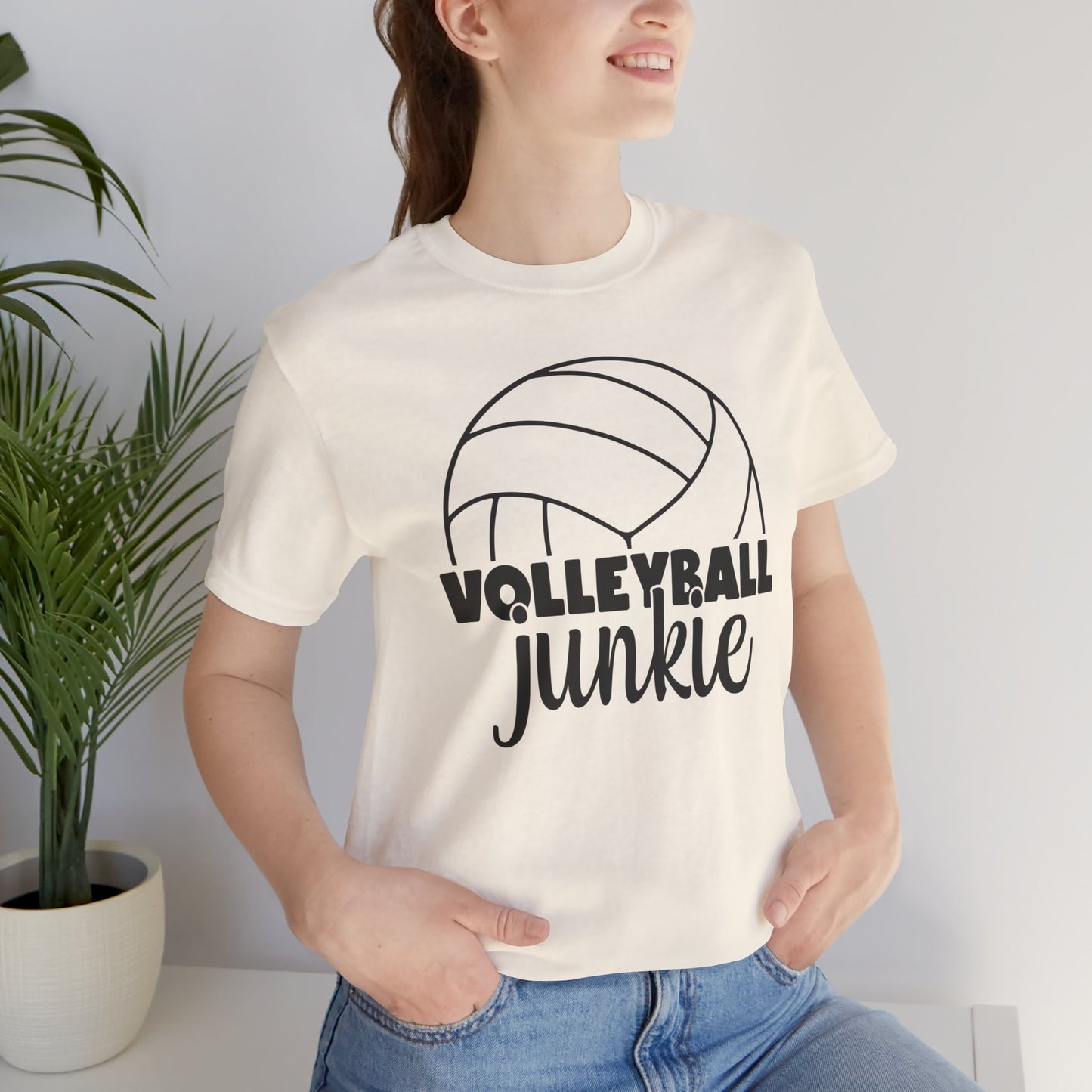 Volleyball Junkie T Shirt,Volleyball t-shirt,spike shirt,volleyball gift,sports tee,team shirt,player gift,coach gift,Love Volleyball,Spike