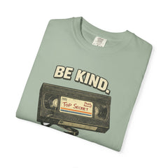 Be Kind Rewind Cassette T-Shirt — Retro 80s Vintage Tape Tee