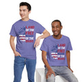 Land Of The Free Because Of The Brave - Unisex Cotton Tee