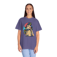 Pop Art Pinup Girl Comfort Colors T-Shirt