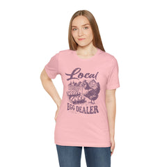 Local Egg Dealer Unisex Jersey Tee - Perfect for Farmers & Foodies