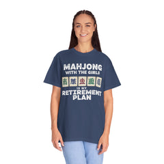 Mahjong Retirement Plan Unisex T-Shirt - Fun Gift for Friends