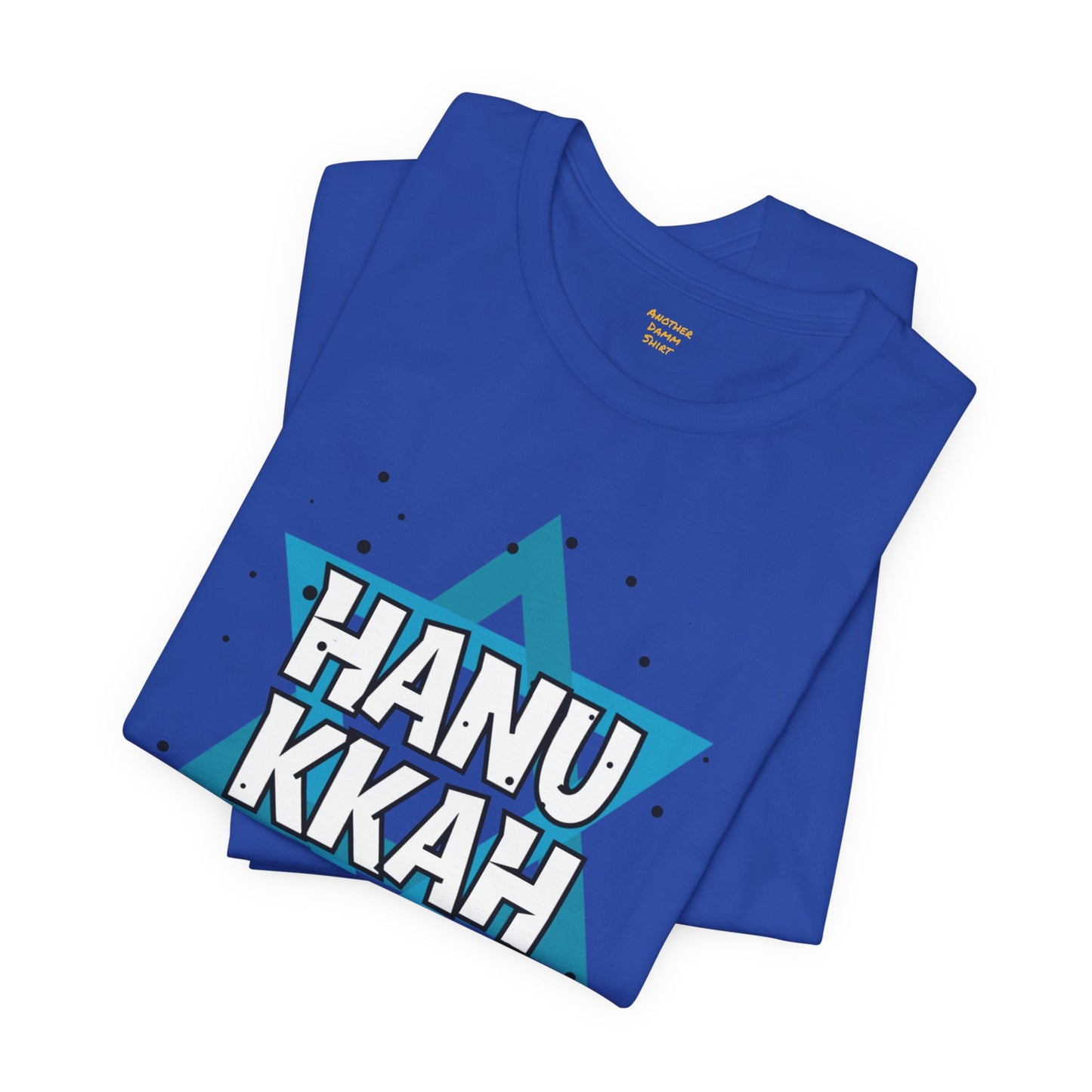 Happy Hanukkah Star Of David - Unisex Jersey Short Sleeve Tee