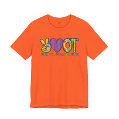 Peace Love  Occupational Therapy shirt, OT shirt, OT practitioner gift, OT student gift, ot graphic tee, gift for her,  gift for him