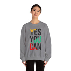 YES YOU CAN - Unisex Heavy Blend™ Crewneck Sweatshirt