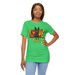 Personalized Love Your Dog T-Shirt — Designed with your dogs name and picture Graphic Tee