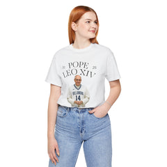 Pope Leo XIV Villanova Fan Short Sleeve Tee - Made in USA